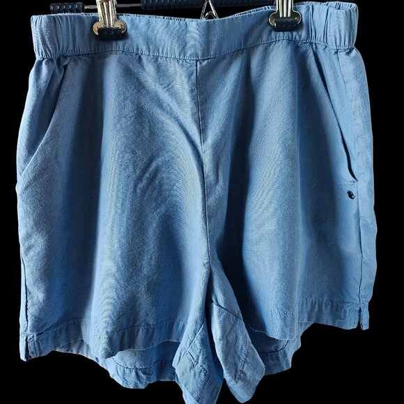 NWOT Ripzone Women's Rockingham Beach Shorts - Blue, Sz Lg - Picture 3 of 3